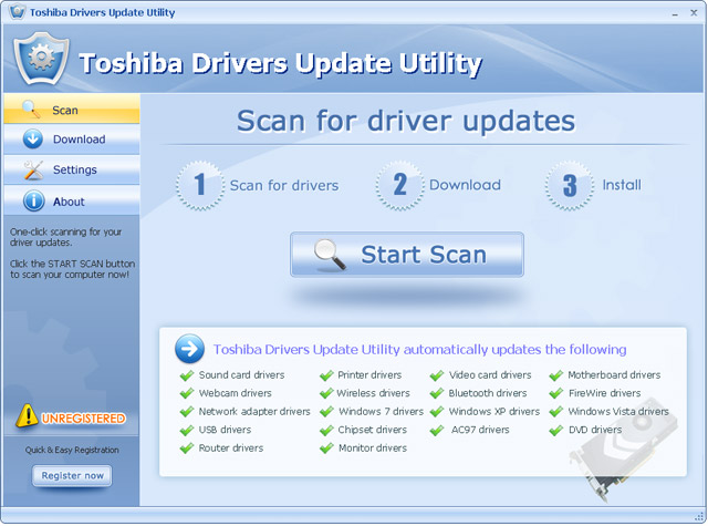 toshiba software downloads